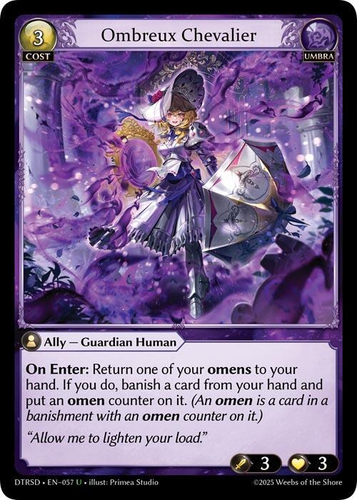 Ombreux Chevalier, Distorted Reflections Starter Decks 57