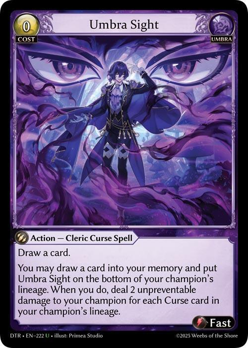 Umbra Sight, Distorted Reflections Starter Decks 60