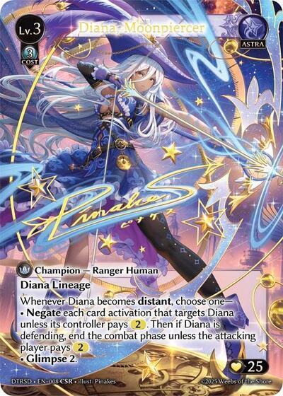 Diana, Moonpiercer (CSR), Distorted Reflections Starter Decks 8
