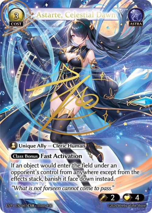 Astarte, Celestial Dawn, Alchemical Revolution Event Pack 007
