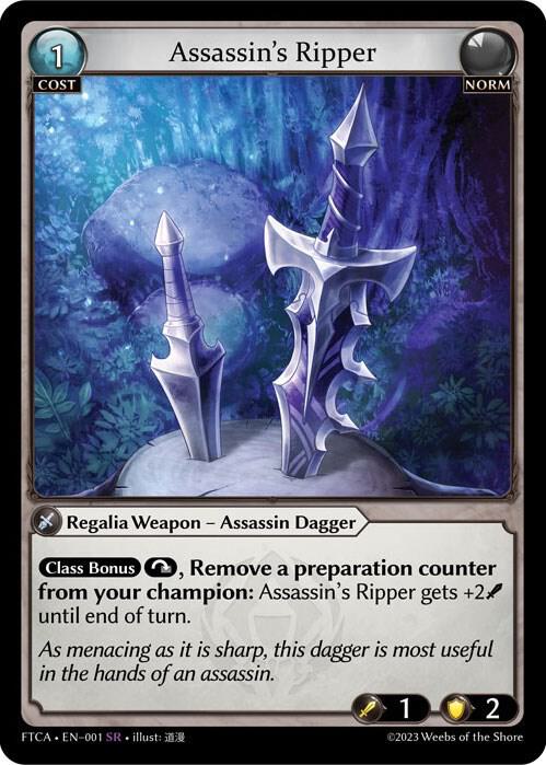 Assassin's Ripper, Fractured Crown 001