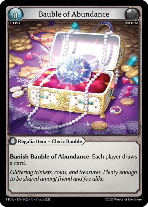 Bauble of Abundance, Fractured Crown 002