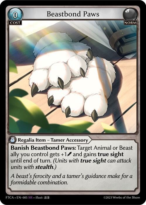 Beastbond Paws, Fractured Crown 005