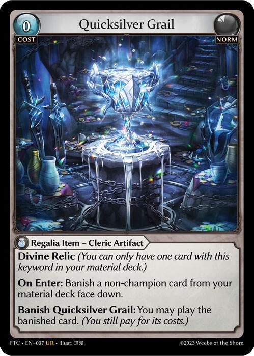 Quicksilver Grail (007), Fractured Crown 007