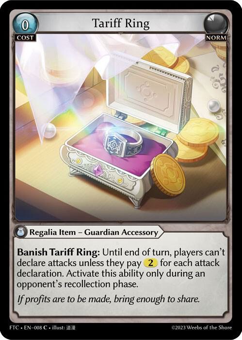 Tariff Ring, Fractured Crown 008