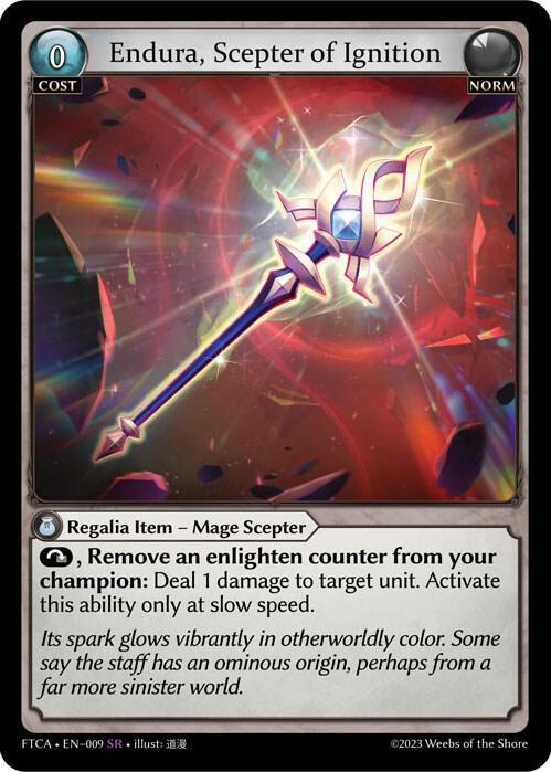 Endura, Scepter of Ignition, Fractured Crown 009