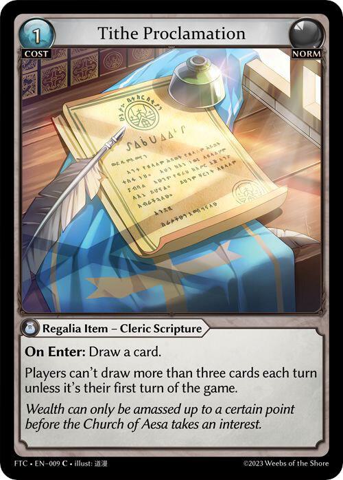 Tithe Proclamation, Fractured Crown 009