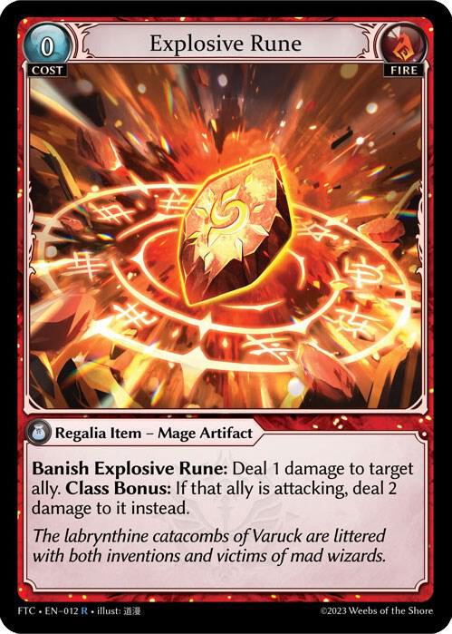Explosive Rune, Fractured Crown 012