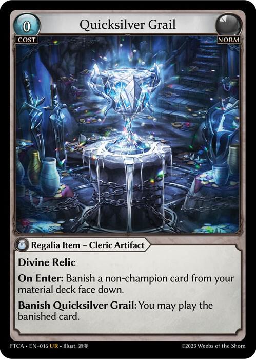 Quicksilver Grail (016), Fractured Crown 016