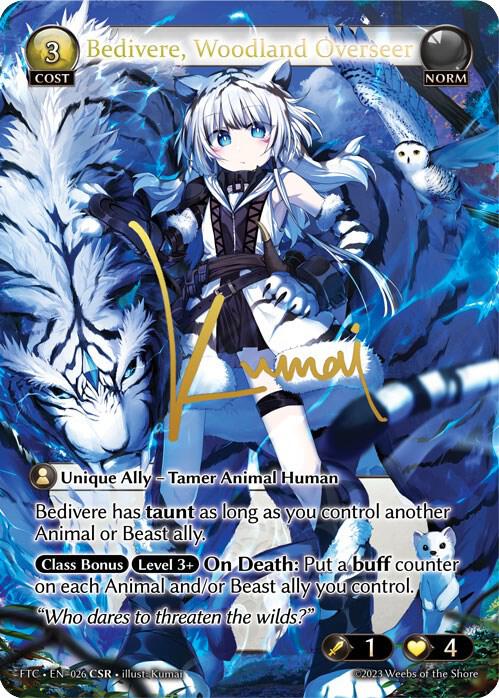 Bedivere, Woodland Overseer (CSR), Fractured Crown 026