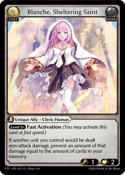 Blanche, Sheltering Saint, Fractured Crown 027