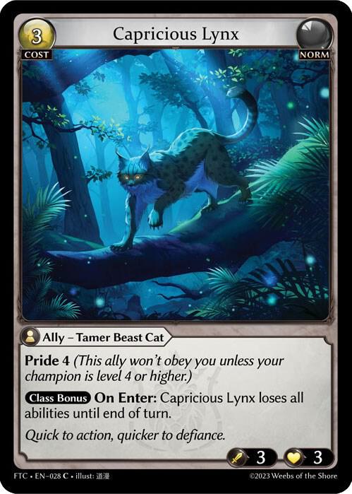Capricious Lynx, Fractured Crown 028
