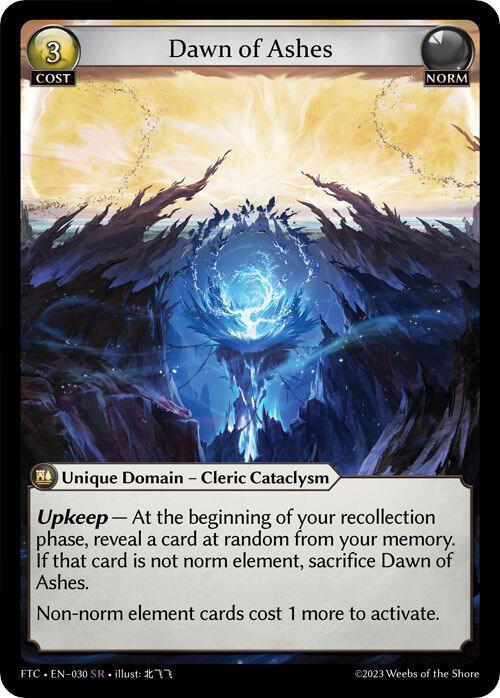 Dawn of Ashes, Fractured Crown 030