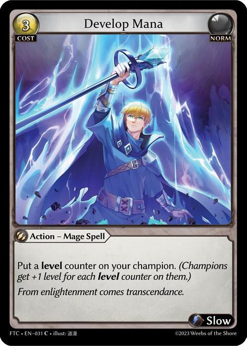 Develop Mana, Fractured Crown 031