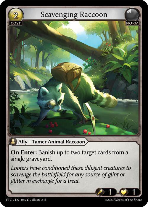 Scavenging Raccoon, Fractured Crown 045