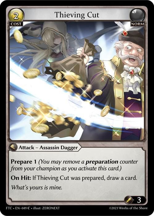 Thieving Cut, Fractured Crown 049