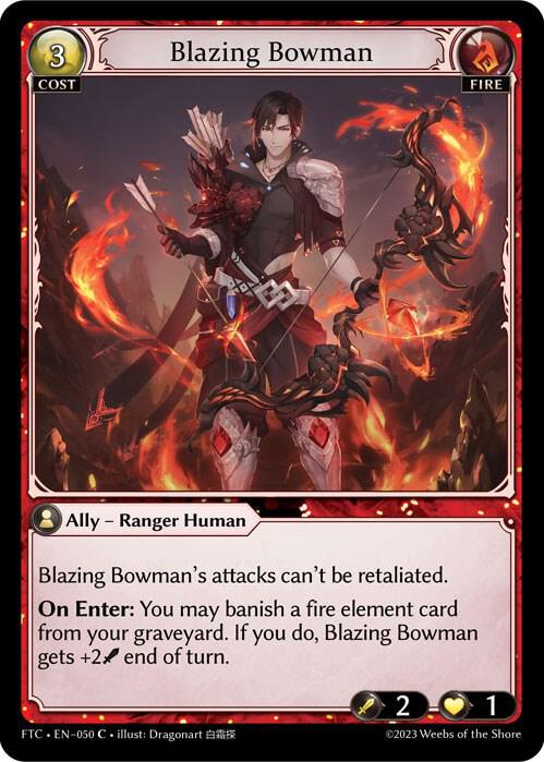 Blazing Bowman, Fractured Crown 050