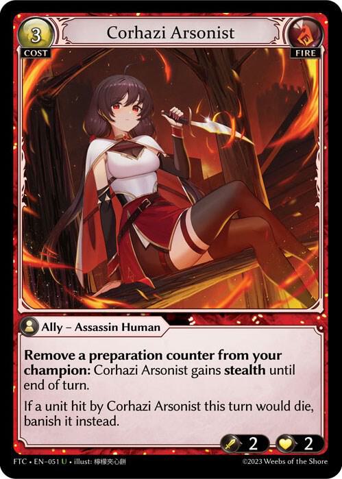Corhazi Arsonist, Fractured Crown 051