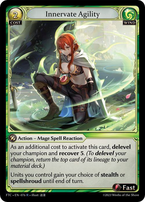 Innervate Agility, Fractured Crown 076