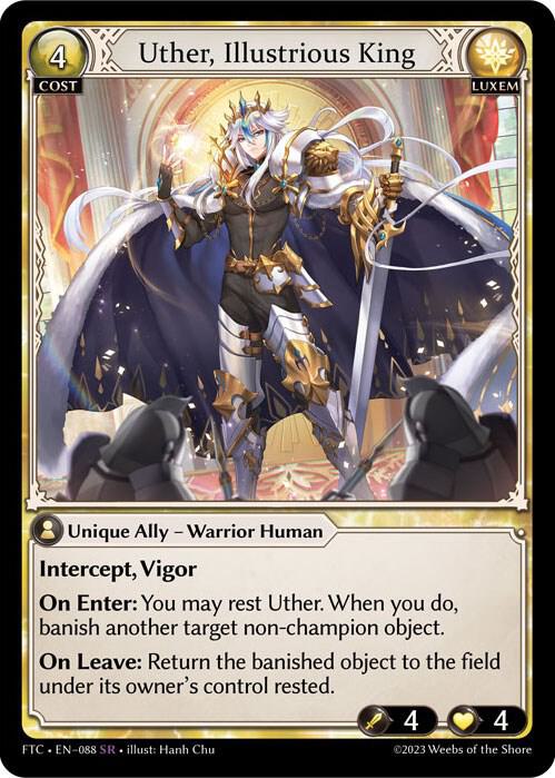 Uther, Illustrious King, Fractured Crown 088