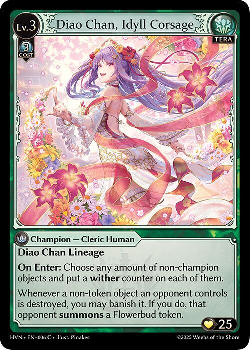 Diao Chan, Idyll Corsage, Abyssal Heaven 006