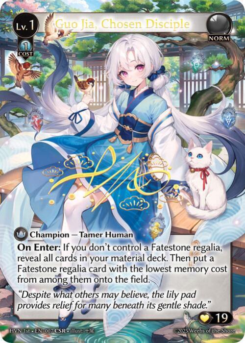 Guo Jia, Chosen Disciple (CSR), Abyssal Heaven 007