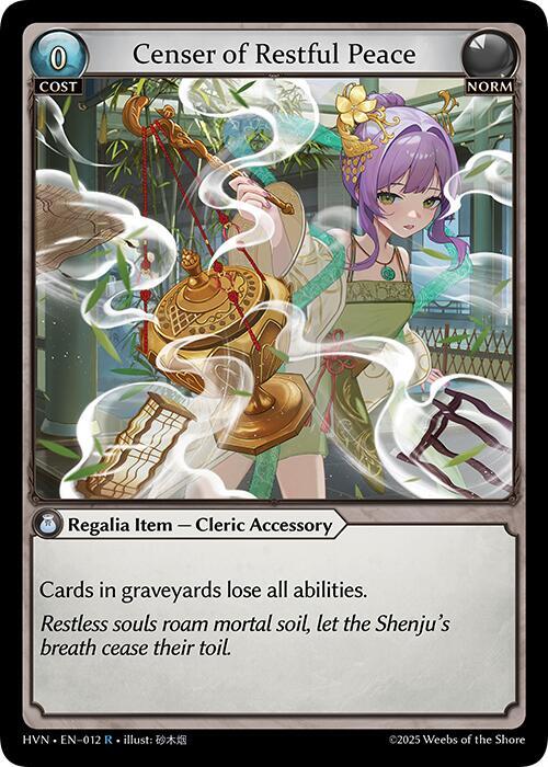 Censer of Restful Peace, Abyssal Heaven 012