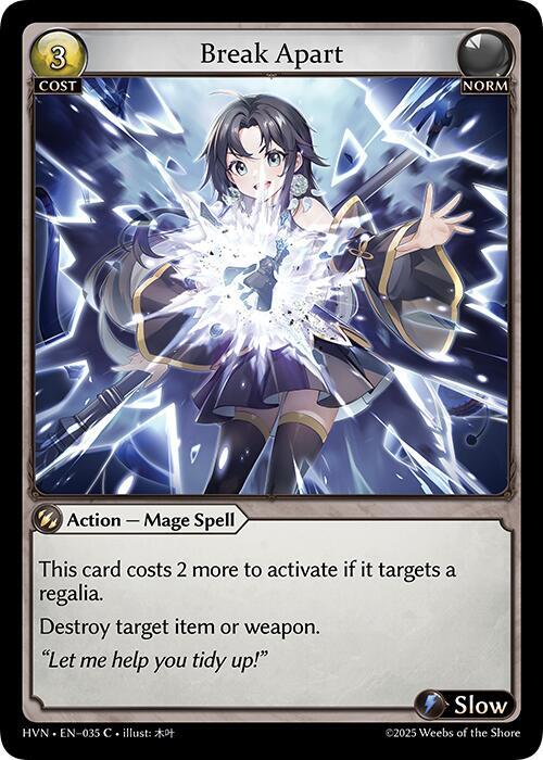 Break Apart, Abyssal Heaven 035
