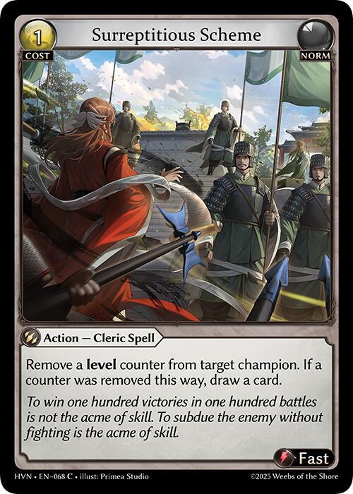 Surreptitious Scheme, Abyssal Heaven 068