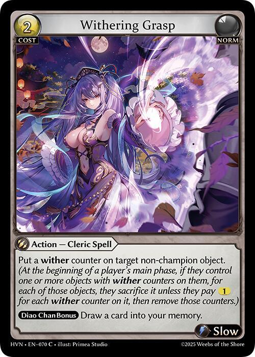 Withering Grasp, Abyssal Heaven 070