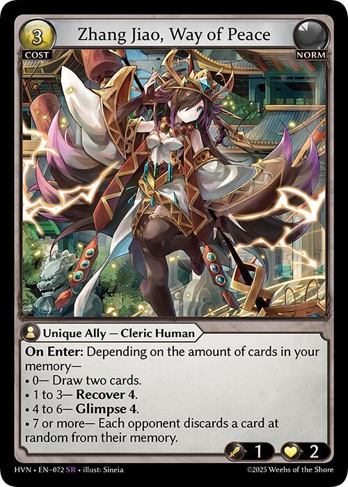 Zhang Jiao, Way of Peace, Abyssal Heaven 072