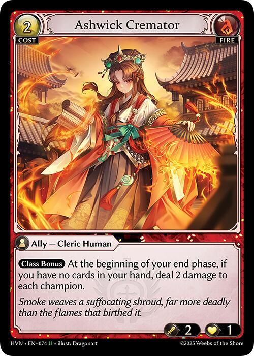 Ashwick Cremator, Abyssal Heaven 074