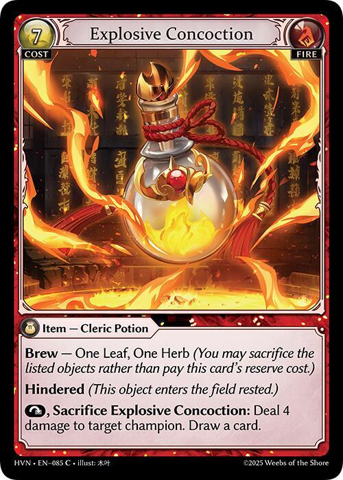 Explosive Concoction, Abyssal Heaven 085
