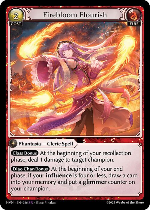 Firebloom Flourish, Abyssal Heaven 086