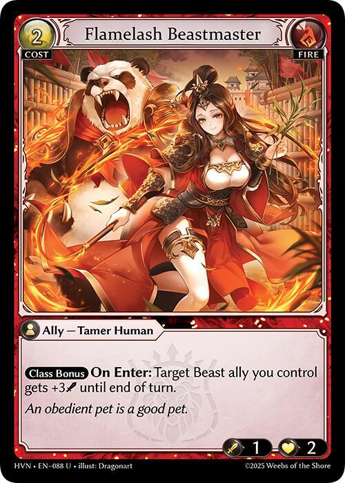 Flamelash Beastmaster, Abyssal Heaven 088
