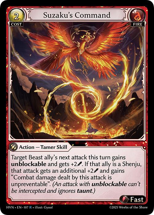 Suzaku's Command, Abyssal Heaven 107