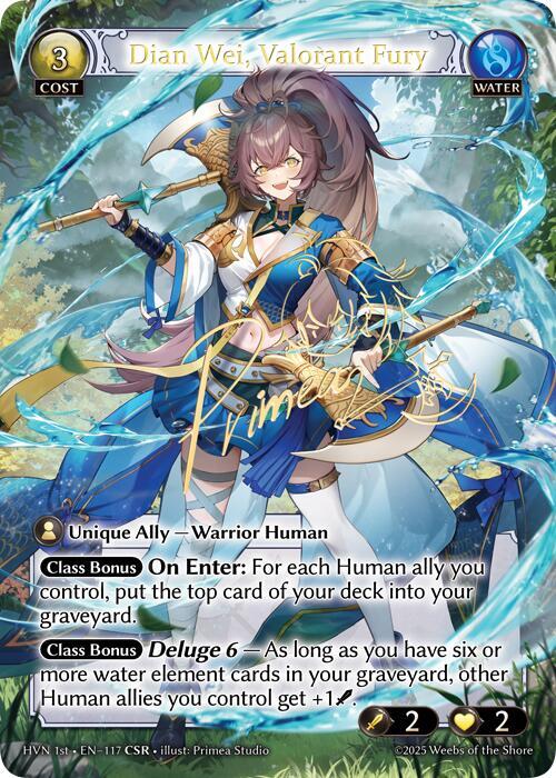 Dian Wei, Valorant Fury (CSR), Abyssal Heaven 117