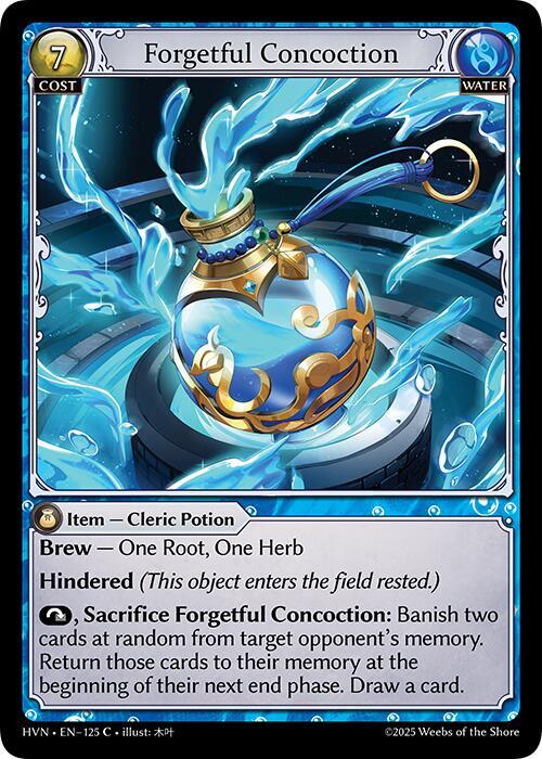 Forgetful Concoction, Abyssal Heaven 125