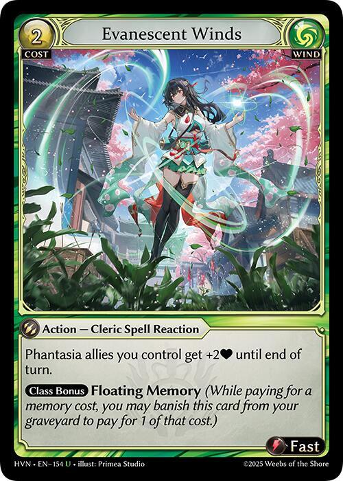 Evanescent Winds, Abyssal Heaven 154