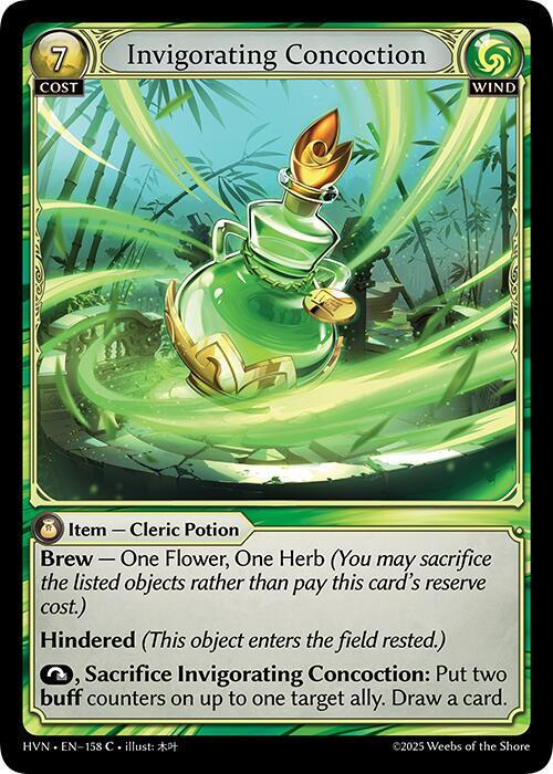 Invigorating Concoction, Abyssal Heaven 158