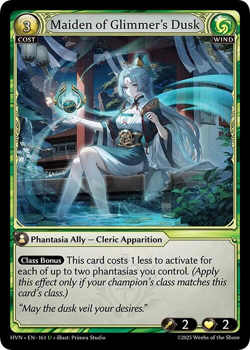 Maiden of Glimmer's Dusk, Abyssal Heaven 161