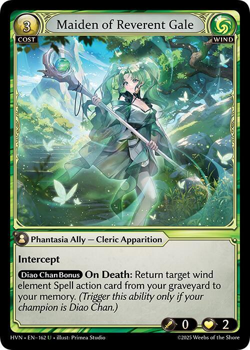 Maiden of Reverent Gale, Abyssal Heaven 162