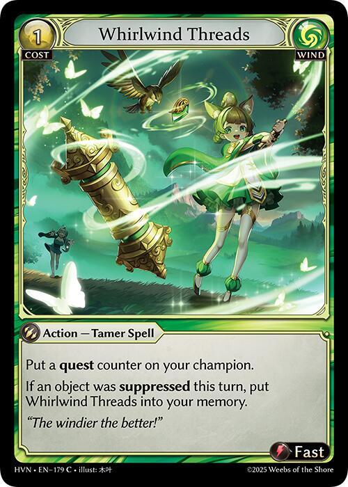 Whirlwind Threads, Abyssal Heaven 179