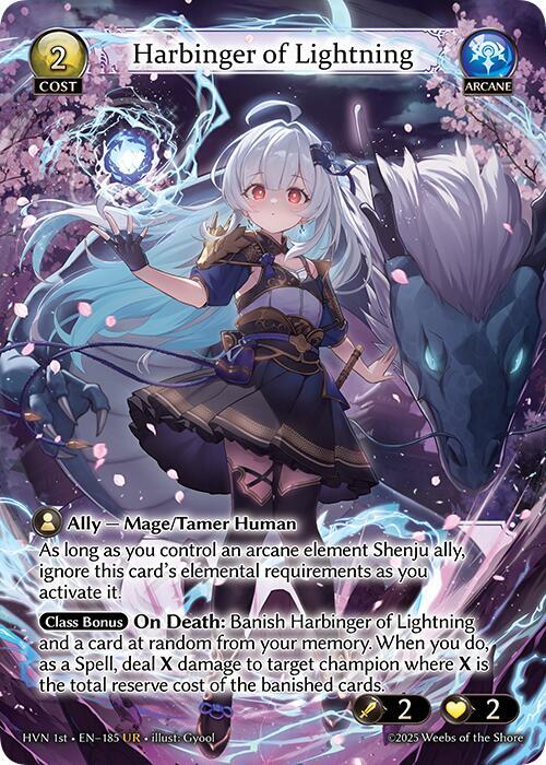 Harbinger of Lightning, Abyssal Heaven 185