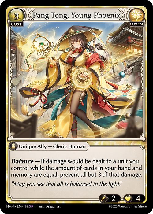 Pang Tong, Young Phoenix, Abyssal Heaven 198
