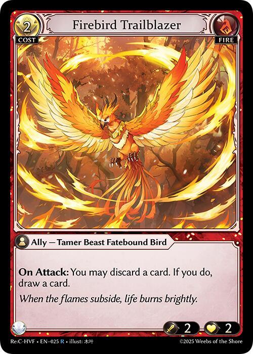 Firebird Trailblazer, Guo Jia Re: Collection, Heaven’s Favored 025