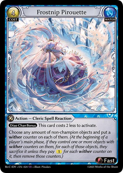 Frostnip Pirouette, Diao Chan Re: Collection, Idyll Corsage 024