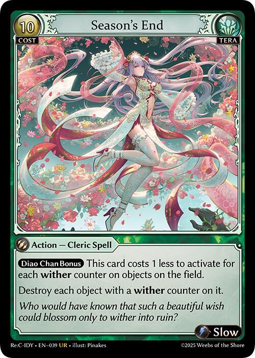 Season's End, Diao Chan Re: Collection, Idyll Corsage 039
