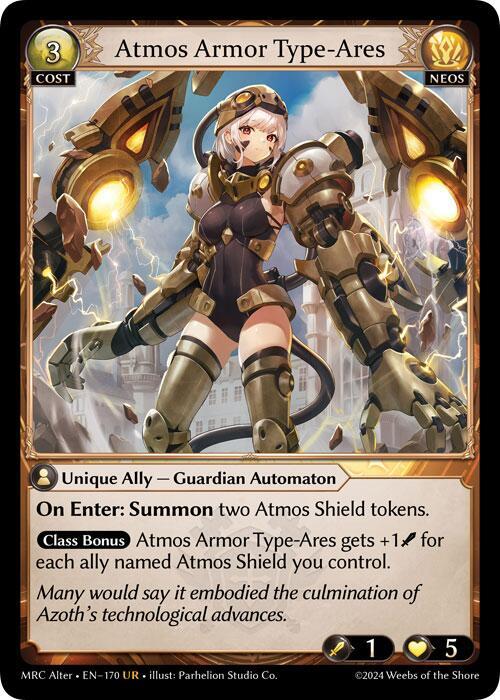 Atmos Armor Type-Ares, Mercurial Heart Alter Edition 170