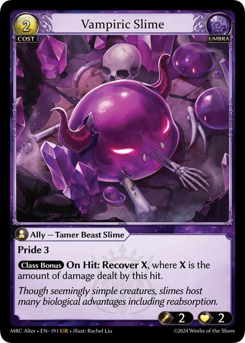 Vampiric Slime, Mercurial Heart Alter Edition 191